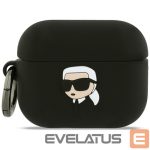 Другие товары Karl Lagerfeld  Karl Lagerfeld Silicone Karl Head 3D Case for AirPods Pro 3 - Black 