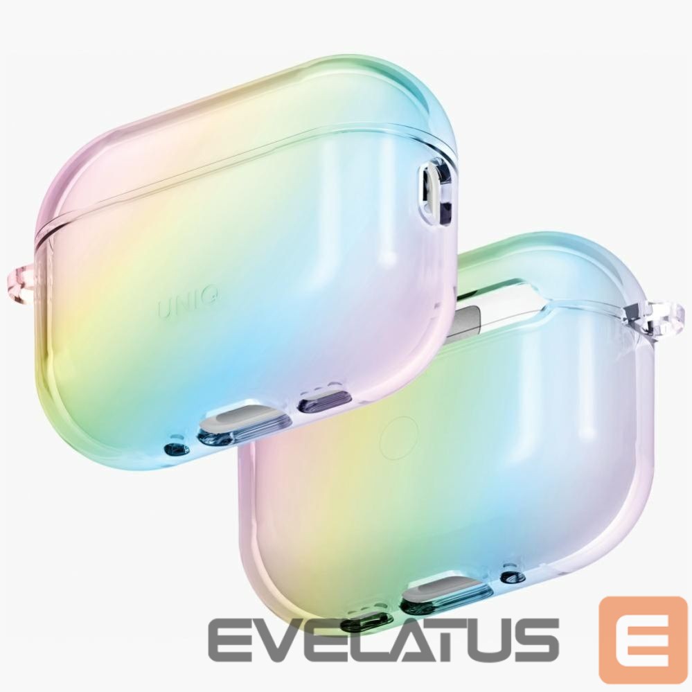 Другие товары UNIQ Uniq Iridescia Hang Case for AirPods Pro 3 - Transparent Multicolor