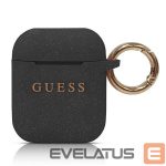 Другие товары Guess  Guess Silicone Cover for AirPods 1/2 - Black 
