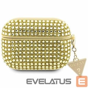 Другие товары Guess  Guess Rhinestone Triangle AirPods Pro Case - Gold 
