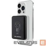Другие товары Karl Lagerfeld  Karl Lagerfeld Ikonik MagSafe 5W 3000mAh Inductive Power Bank - Black 