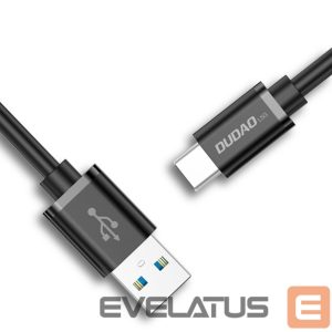 Кабель Dudao  Dudao cable USB cable - USB Type C Super Fast Charge 1 m black (L5G-Black) 