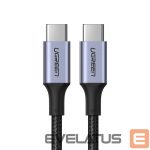 Кабель Ugreen  Ugreen US316 90120 USB-C - USB-C PD QC FCP cable 100W 5A 480Mb/s 3m - gray 