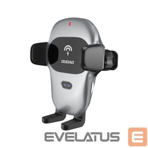 Авто держатель Dudao  Dudao Automatic Car Holder with Built-in Qi 15W Wireless Charger Gray (F20xs) 