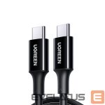 Кабель Ugreen  US300 USB-C / USB-C cable 480Mb/s 5A 1m Black