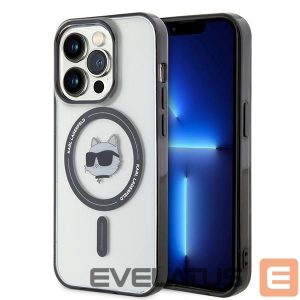 Чехол на заднюю панель Karl Lagerfeld  Karl Lagerfeld KLHMP15XHCHNOTK iPhone 15 Pro Max 6.7" transparent hardcase IML Choupette`s Head MagSafe 