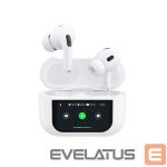 Беспроводные наушники Dudao  Dudao U19 in-ear TWS wireless Bluetooth 5.3 headphones with LED display - white 