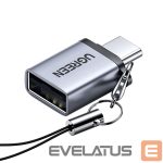 Переходник Ugreen  US270 USB-C (Male) / USB-A 3.0 (Female) Adapter with Lanyard Space Gray