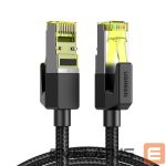 Кабель Ugreen  Ugreen NW150 80421 Ethernet RJ45 Cat 7 10Gbps Cable 1m - Black 