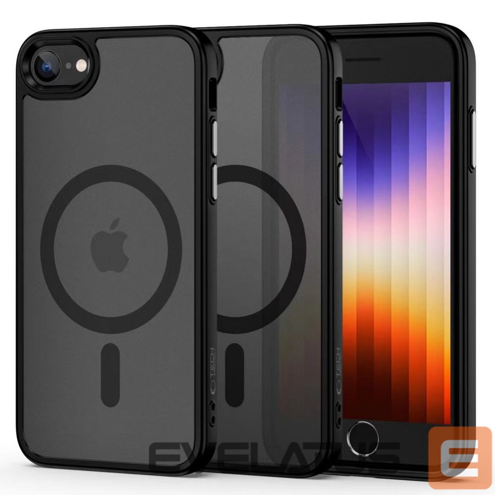Чехол на заднюю панель Tech-Protect Tech-Protect MagMat MagSafe Case for iPhone 7 / 8 / SE 2020 / 2022 - Matte Black