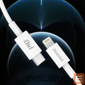 Кабель Dudao  Dudao L6X USB-C - Lightning PD 20W 1m Cable - White 