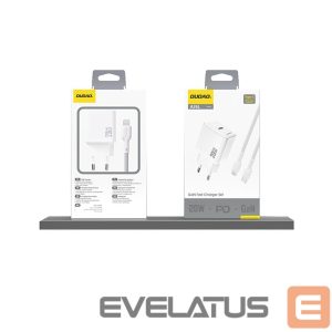 Адаптер Dudao  Dudao A26 PD20W GaN USB-C Charger - White 