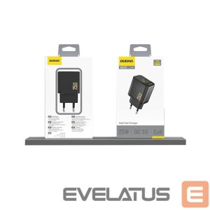 Адаптер Dudao  Dudao A27S 25W GaN USB-A Charger - Black 