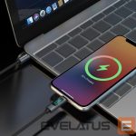 Кабель Dudao  Dudao L7C USB-C - USB-C 100W Cable with LED Display 1m - Black 