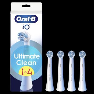 Зубная щётка Oral-B  Replaceable toothbrush heads | iO UltimateClean | Heads | For adults | Number of brush heads included 4 | White 