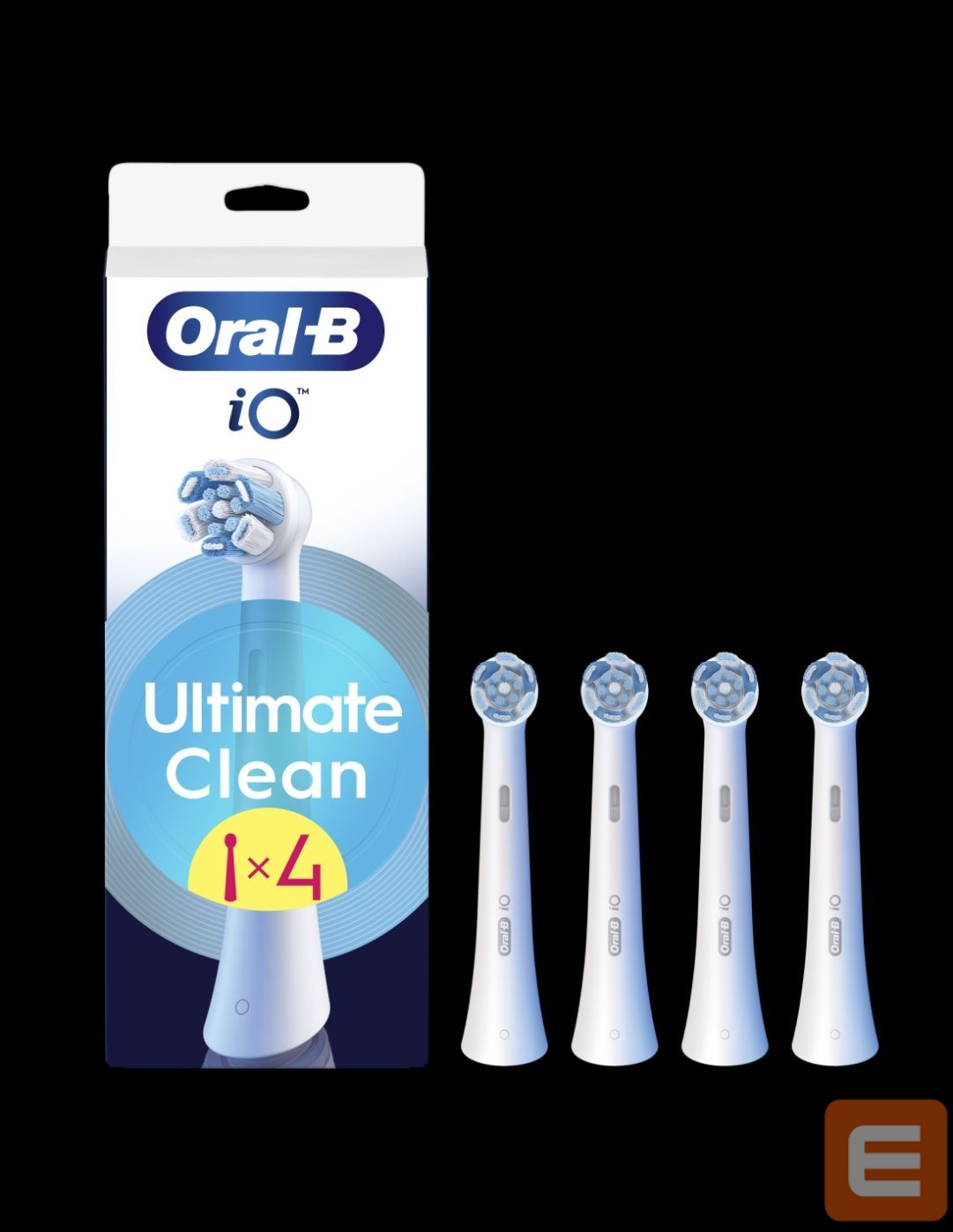 Зубная щётка Oral-B Replaceable toothbrush heads | iO UltimateClean | Heads | For adults | Number of brush heads included 4 | White