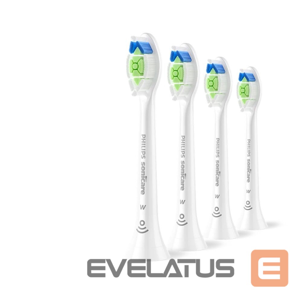 Зубная щётка Philips Replacement brush heads | HX6064/87 Sonicare Optimal White | Heads | For adults | Number of brush heads included 4 | White