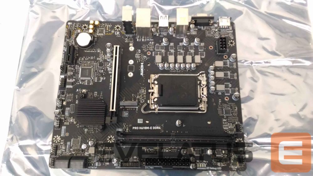 Материнская плата для процессоров Intel MSI SALE OUT. PRO H610M-E DDR4 | PRO H610M-E DDR4 | Processor family Intel | Processor socket LGA1700 | DDR4 DIMM | Memory slots 2 | Supported hard disk drive interfaces SATA, M.2 | Number of SATA connectors 4 | Chipset Intel H610 | Mirco-ATX | USED, REFURBISHED
