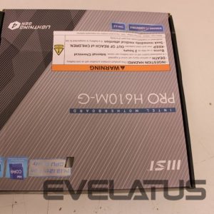 Материнская плата для процессоров Intel MSI  SALE OUT.  PRO H610M-G |  PRO H610M-G | Processor family Intel | Processor socket LGA1700 | DDR5 | Supported hard disk drive interfaces SATA, M.2 | Number of SATA connectors 4 | DAMAGED PACKAGING 