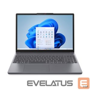 Портативный компьютер Lenovo  IdeaPad Slim 3 16IRH10 | Luna Grey | 16 " | IPS | WUXGA | 1920 x 1200 pixels | Anti-glare | Intel Core i5 | i5-13420H | 8 GB | Soldered DDR5 | Solid-state drive capacity 512 GB | Intel UHD Graphics | Windows 11 Home | 802.11ax | Bluetooth version 5.2 | Keyboard language English | Keyboard backlit | Warranty 24 month(s) | Battery warranty 12 month(s) 