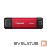 Жесткий диск SSD Kingston  Dual Portable Solid-State Drive, USB Type-A and Type-C | 512 GB | Solid-state drive interface USB 3.2 Gen 2 | Read speed 1050 MB/s | Write speed 950 MB/s 