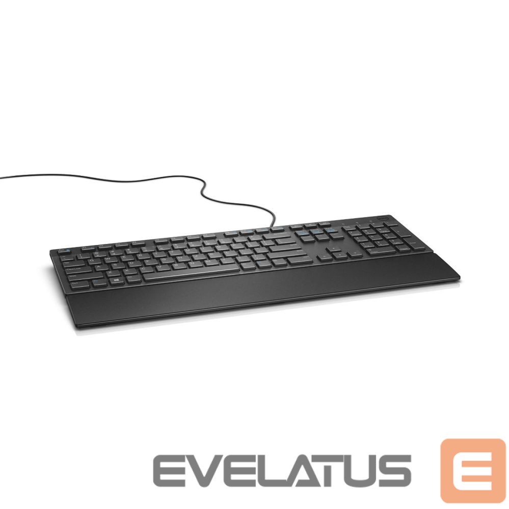 Компьютерная клавиатура Dell KB216 | Multimedia | Wired | US/LT | Black | Numeric keypad