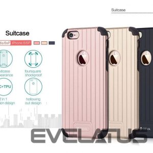Чехол на заднюю панель Devia Apple iPhone 6 / 6s Plus Suitcase Gold