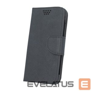 Чехол универсальная книжка GreenGo Universal Smart Fancy Silicon case 4,5 Black