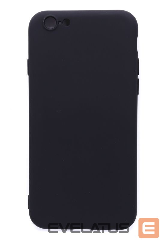 Чехол на заднюю панель Evelatus Apple iPhone 6 / 6s Nano Silicone Case Soft Touch TPU Black