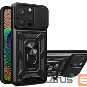 Чехол на заднюю панель iLike Apple iPhone 14 Pro Max Armor Camshield case Black