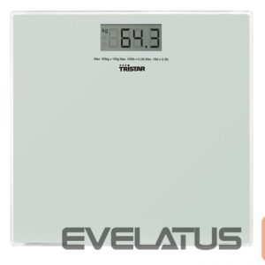 Напольные весы Tristar  Bathroom scale WG-2419 Maximum weight (capacity) 150 kg, Accuracy 100 g, White 
