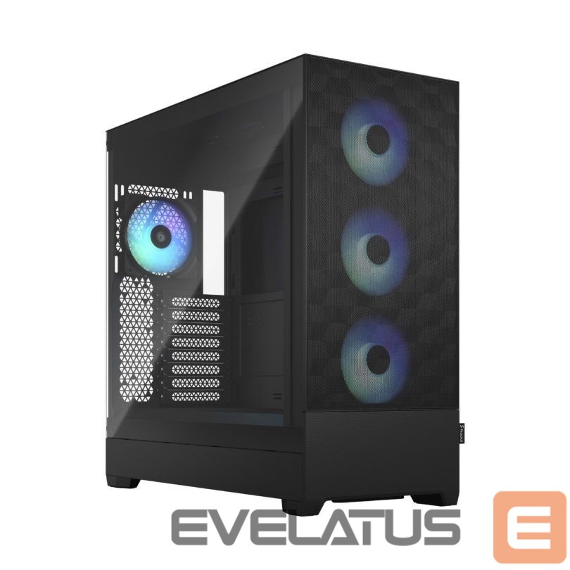 Корпус для компьютера Fractal Design Pop XL Air RGB Black TG Clear Tint, E-ATX up to 280 mm, ATX , mATX, Mini ITX, Power supply included No