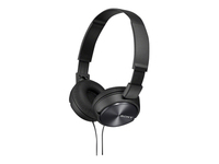 Наушники с микрофоном Sony  SONY MDRZX310APB.CE7 ZX HEADSET BLACK 