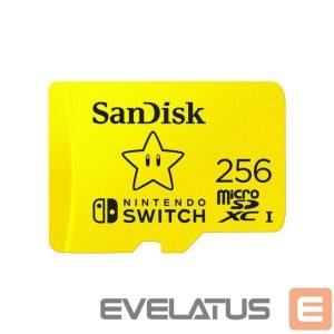 Карты памяти SANDISK BY WESTERN DIGITAL  MEMORY MICRO SDXC 256GB UHS-I/SDSQXAO-256G-GNCZN SANDISK 
