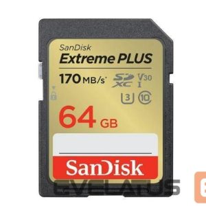 Другой аксессуар для компьютера SANDISK BY WESTERN DIGITAL  MEMORY SDXC 64GB UHS-I/SDSDXW2-064G-GNCIN SANDISK 