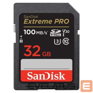 Другой аксессуар для компьютера SANDISK BY WESTERN DIGITAL  MEMORY SDHC 32GB UHS-1/SDSDXXO-032G-GN4IN SANDISK 