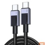Кабель Ugreen  Type C 2.0 Male To Type C 2.0 Male 5A Data Cable 2M Black