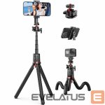Селфи палка Elight  C03 Octopus flexi tripod stand 55cm with Smartphone / LED Ring / 3/4 screw fix Shutter button 