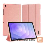 Чехол книжка Dux Ducis  Galaxy Tab A9 Plus / Tab A11 Plus Domo Series Tri-fold Stand PU Leather Tablet Cover Pink