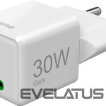 Адаптер Hama  Mini USB-C Super Charger 30W PD White