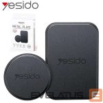 Авто держатель yesido  PU leather Iron Sheet Set C207 Black