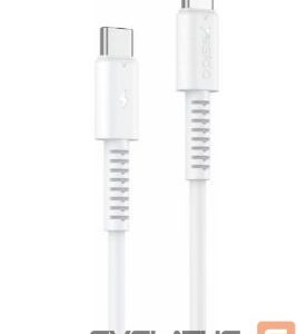 Кабель yesido  60W Type C to Type C PVC Data Cable CA154 White