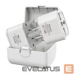 Адаптер yesido  MC25 Travel Adapter Plug Kit White