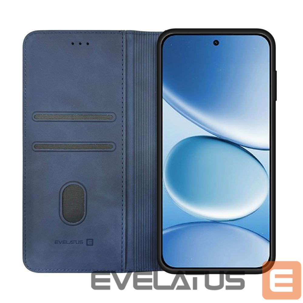 Чехол книжка Evelatus Xiaomi Redmi Note 15 Pro Plus 5G Book Case Folio Dark Blue