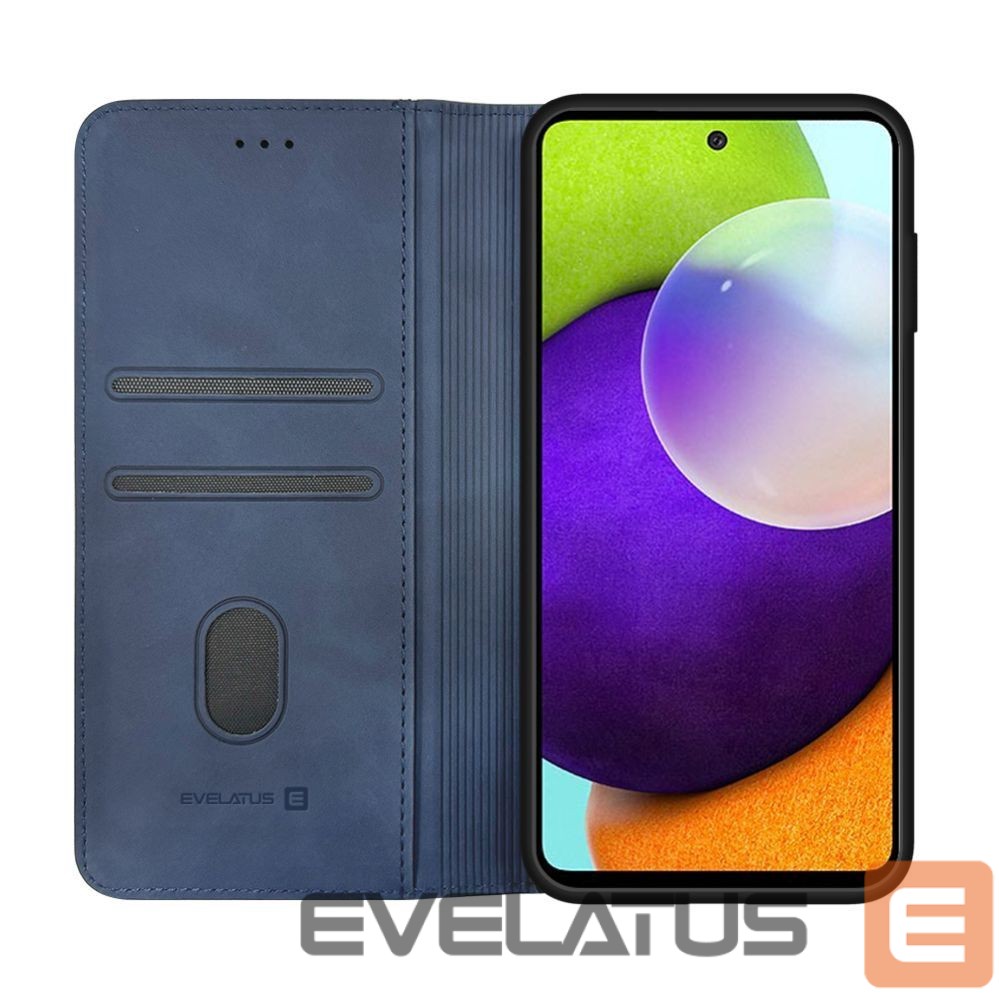 Чехол книжка Evelatus Samsung Galaxy A52 Book Case Dark Blue