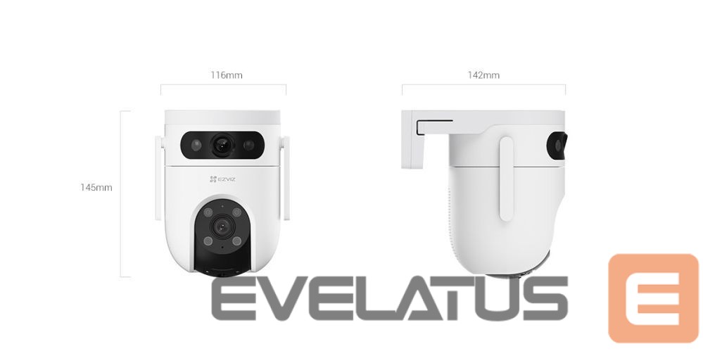 IP-камеры EZVIZ H9c Dual-Lens Pan & Tilt 4G & Wi-Fi Camera 3K & 3K Camera