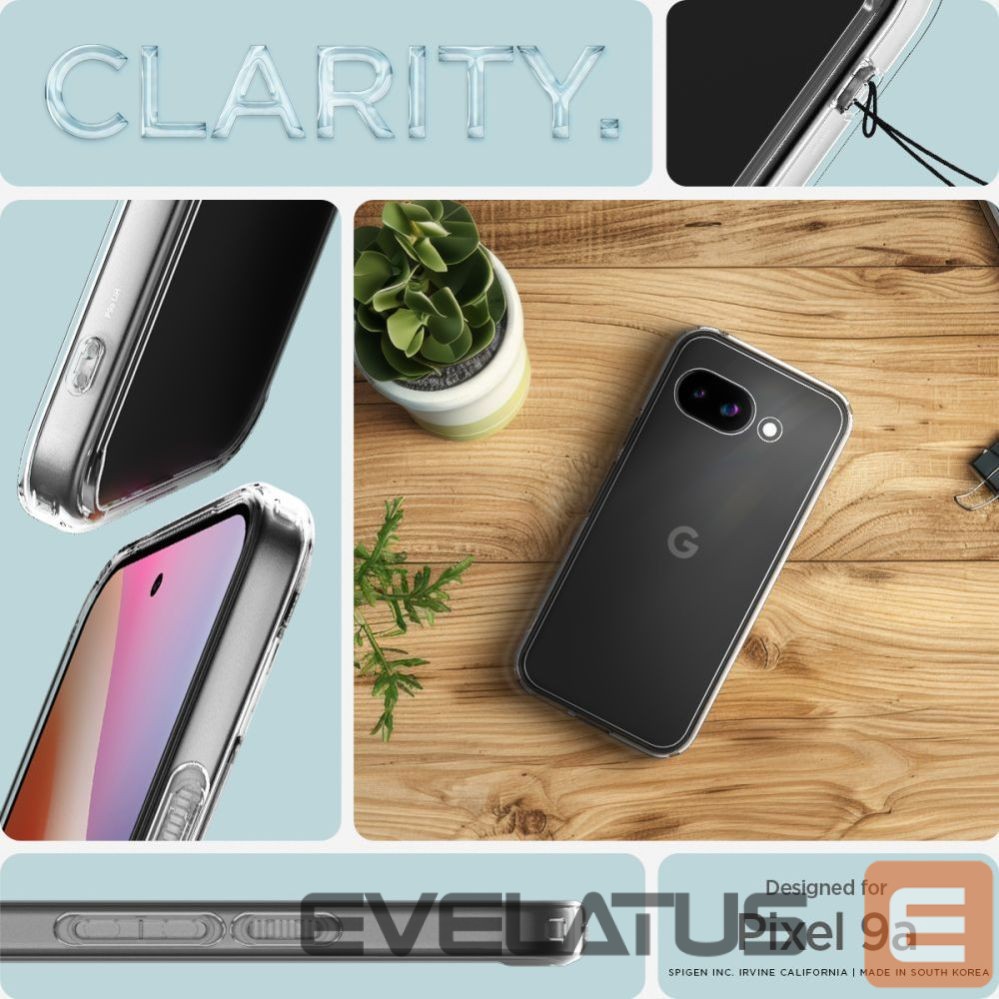 Другие товары Spigen Spigen Ultra Hybrid Case for Google Pixel 9A - Clear