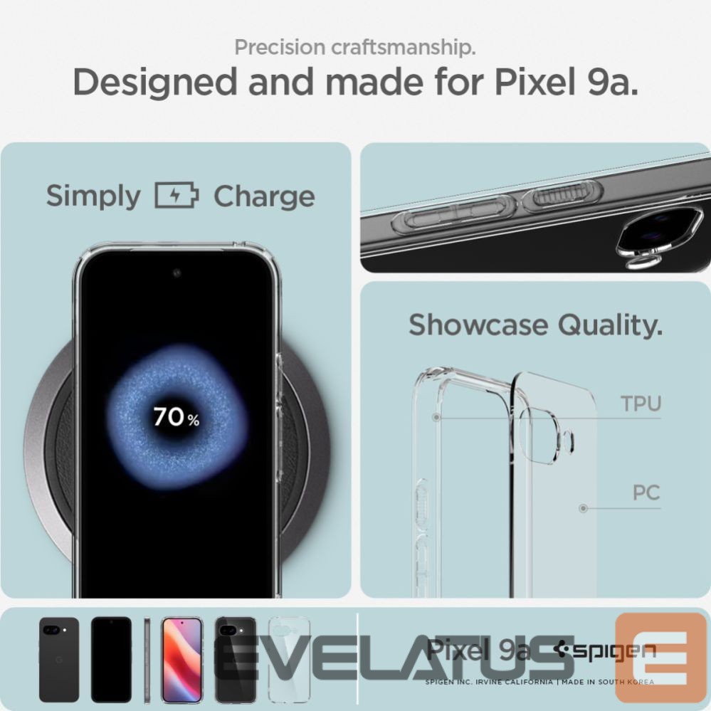 Другие товары Spigen Spigen Ultra Hybrid Case for Google Pixel 9A - Clear