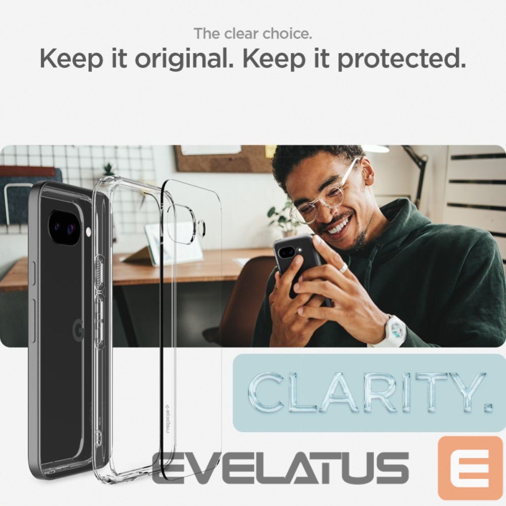 Другие товары Spigen Spigen Ultra Hybrid Case for Google Pixel 9A - Clear