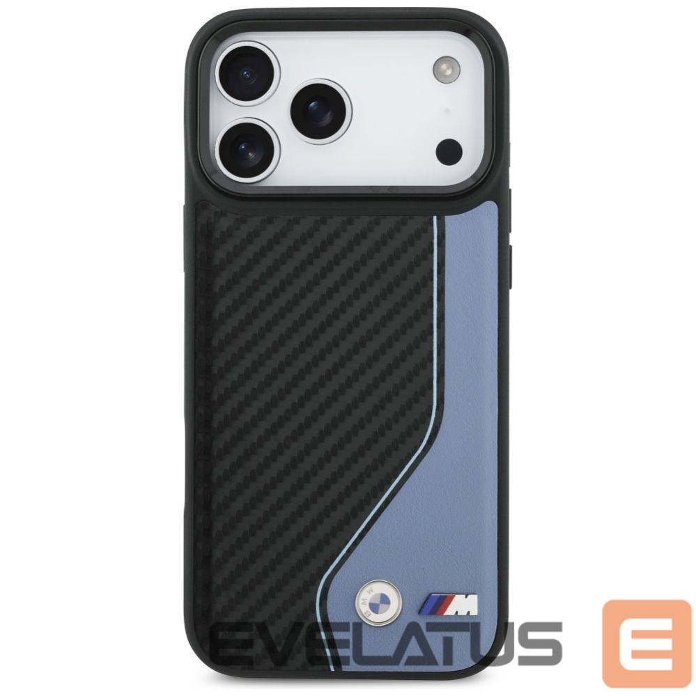 Другие товары BMW BMW M Carbon Logo MagSafe Case for iPhone 17 Pro Max - Blue
